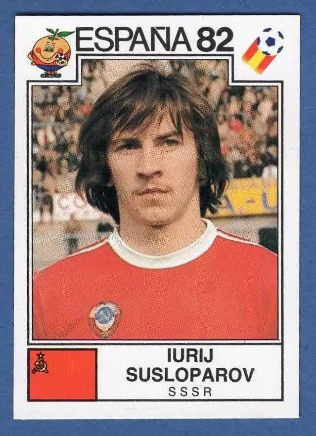 España 82 World Cup - Iurij Susloparov - SSSR