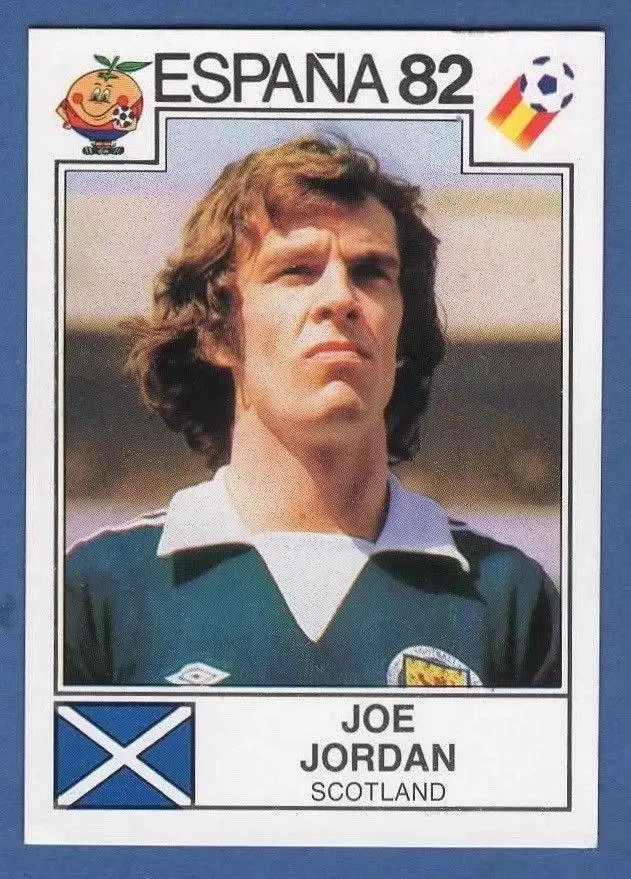 España 82 World Cup - Joe Jordan - Scotland
