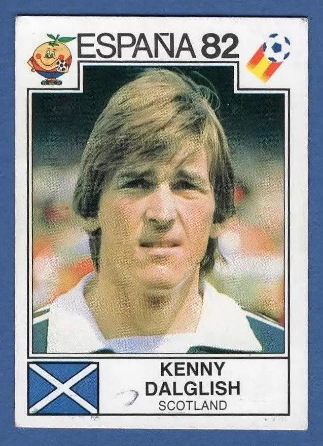 España 82 World Cup - Kenny Dalglish - Scotland