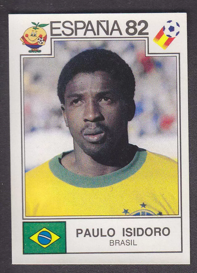 España 82 World Cup - Paulo Isidoro - Brasil