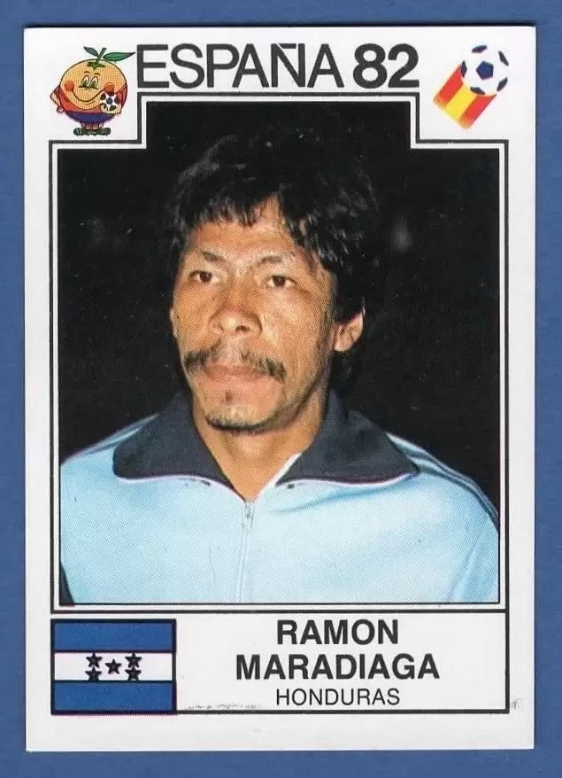 España 82 World Cup - Ramon Maradiaga - Honduras