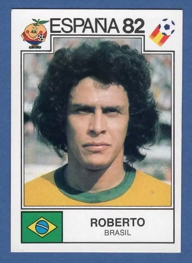 España 82 World Cup - Roberto - Brasil