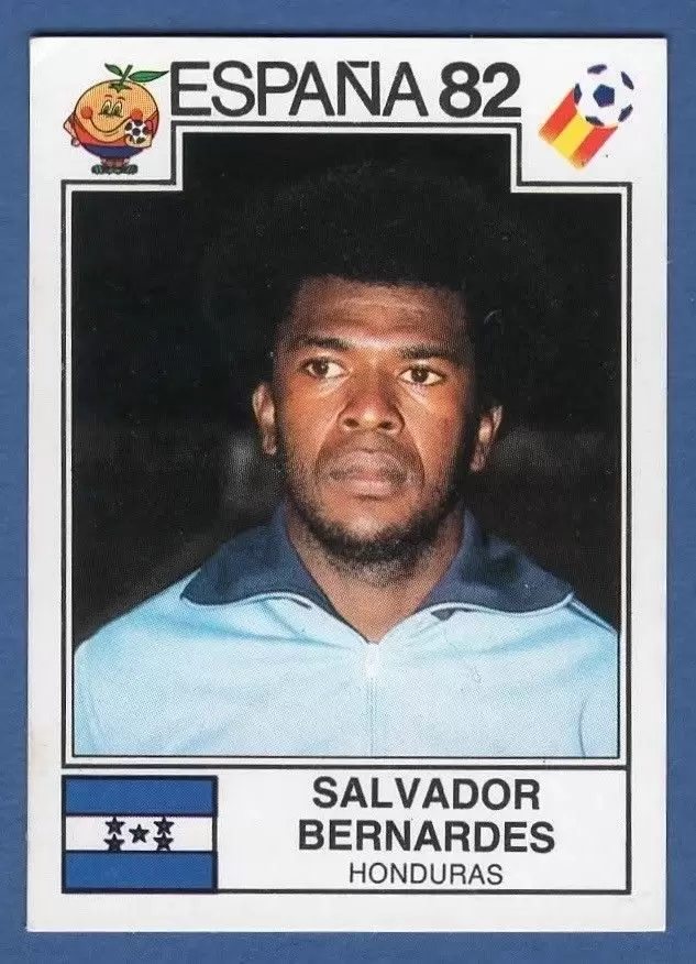 España 82 World Cup - Salvador Bernardes - Honduras