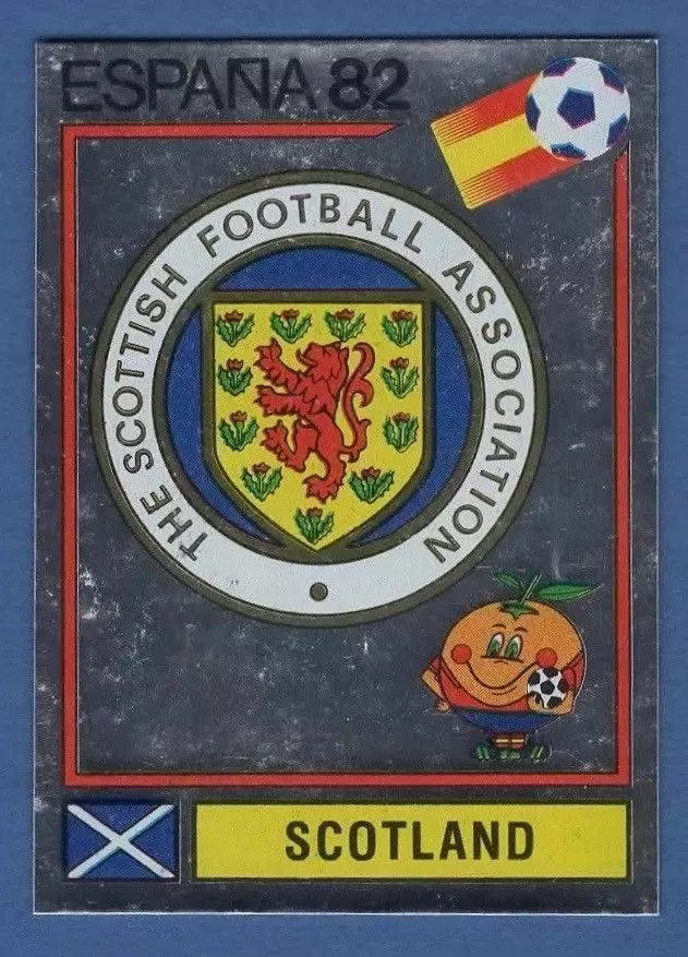 España 82 World Cup - Scotland (emblem) - Scotland