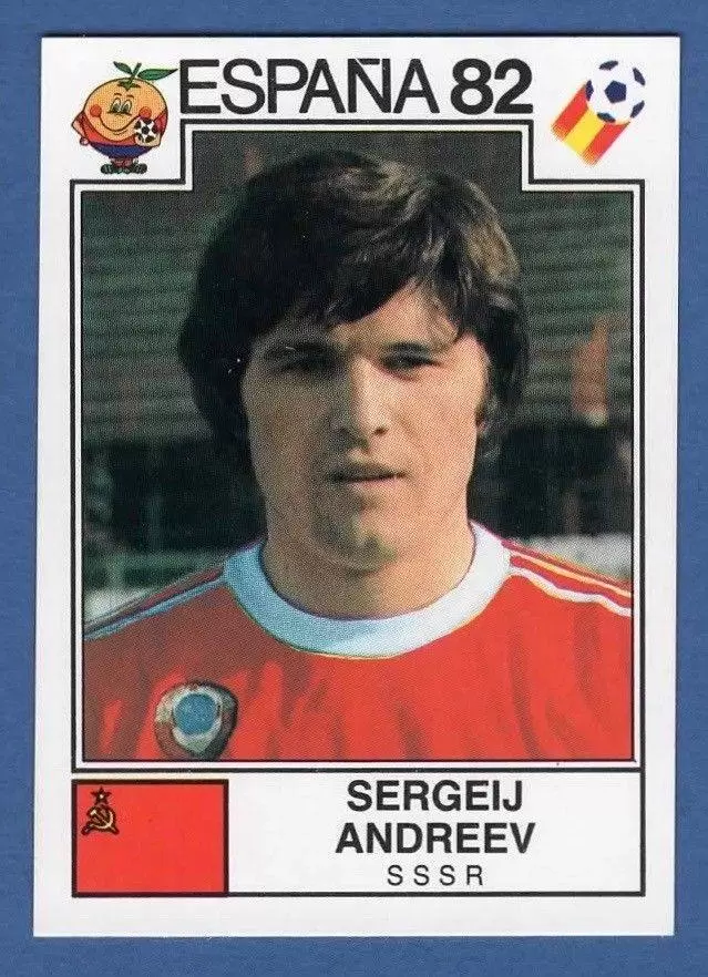 España 82 World Cup - Sergeij Andreev - SSSR