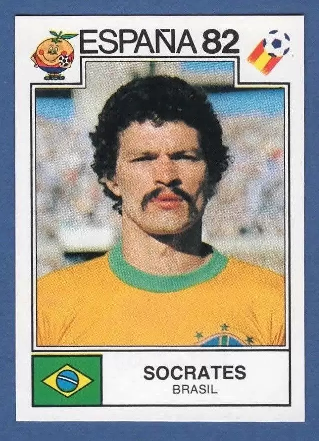 España 82 World Cup - Socrates - Brasil