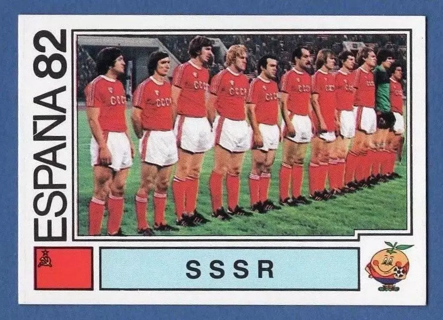 España 82 World Cup - SSSR (team) - SSSR