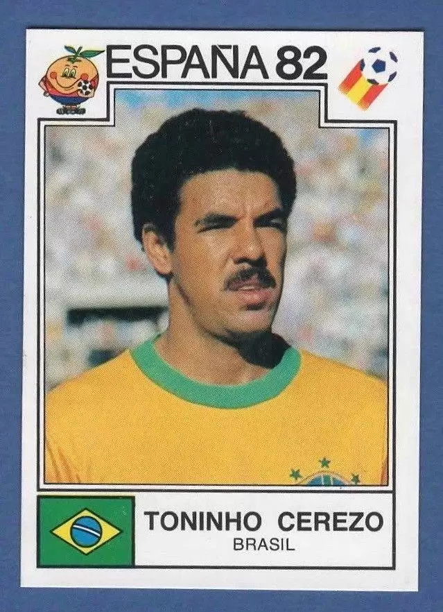 España 82 World Cup - Toninho Cerezo - Brasil