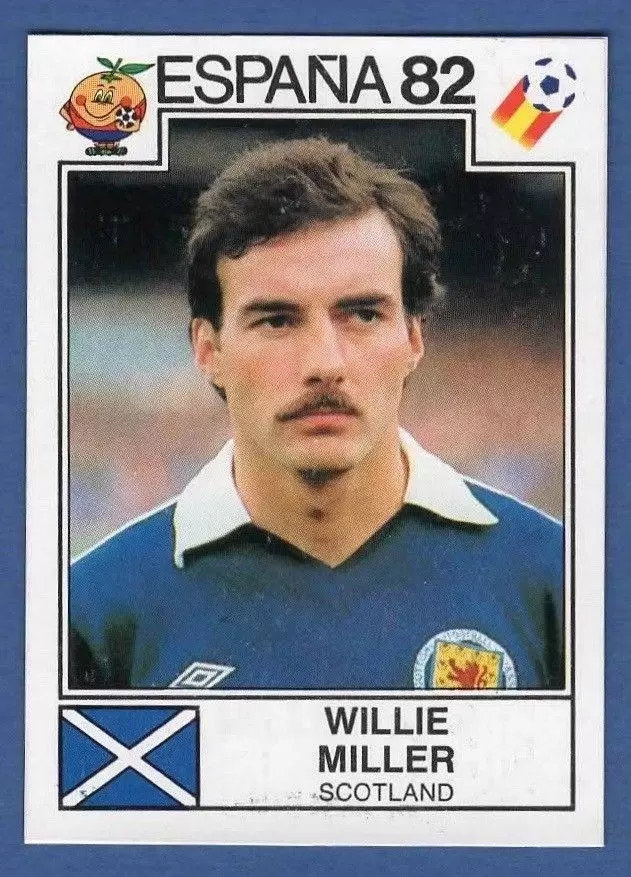 España 82 World Cup - Willie Miller - Scotland