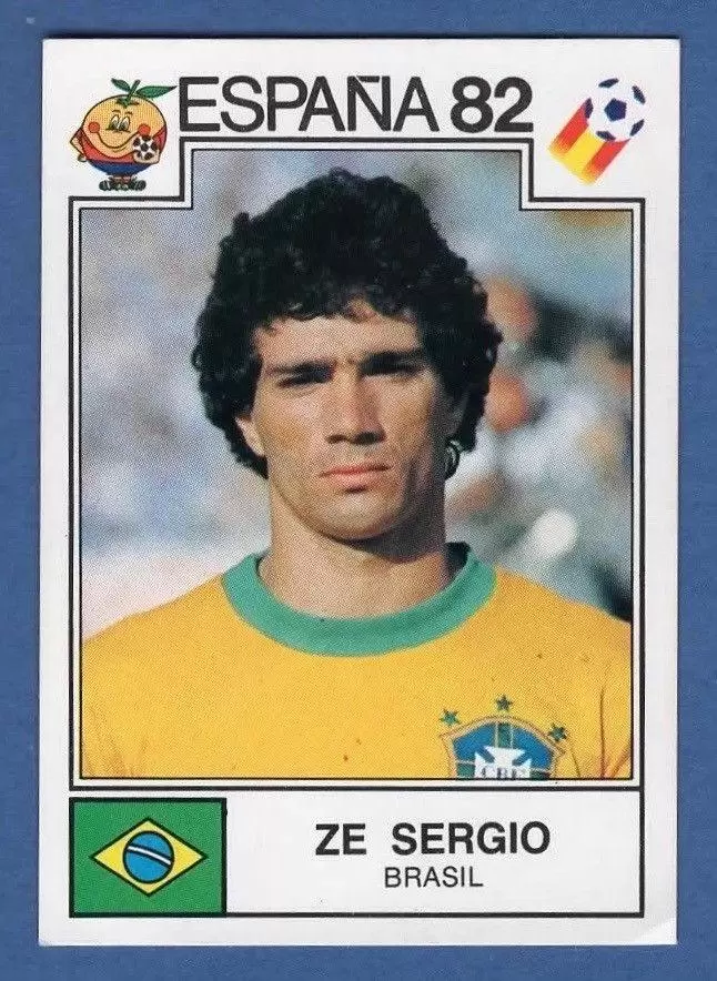 España 82 World Cup - Ze Sergio - Brasil