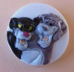 Fèves - Disney Animals Friends - Baloo & Bagheera