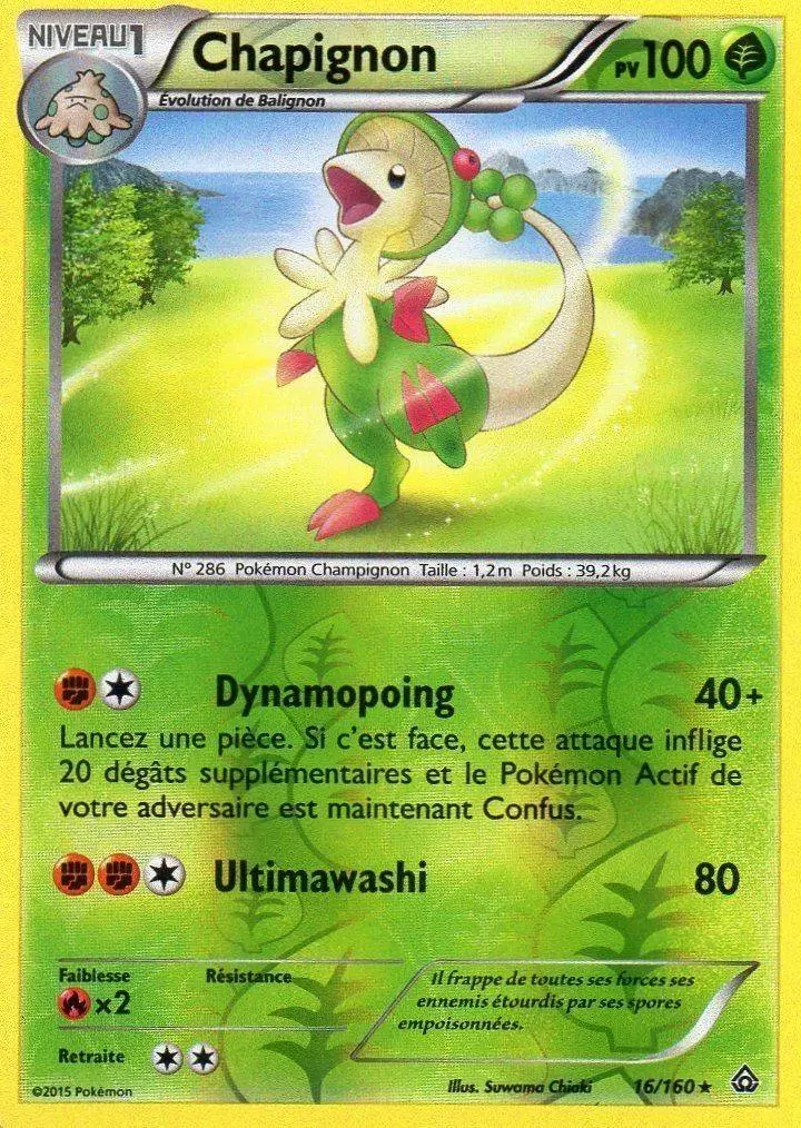 Pokémon XY Primo Choc - Chapignon Reverse