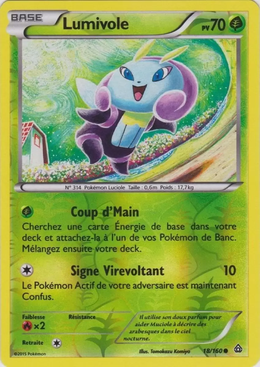 Pokémon XY Primo Choc - Lumivole Reverse