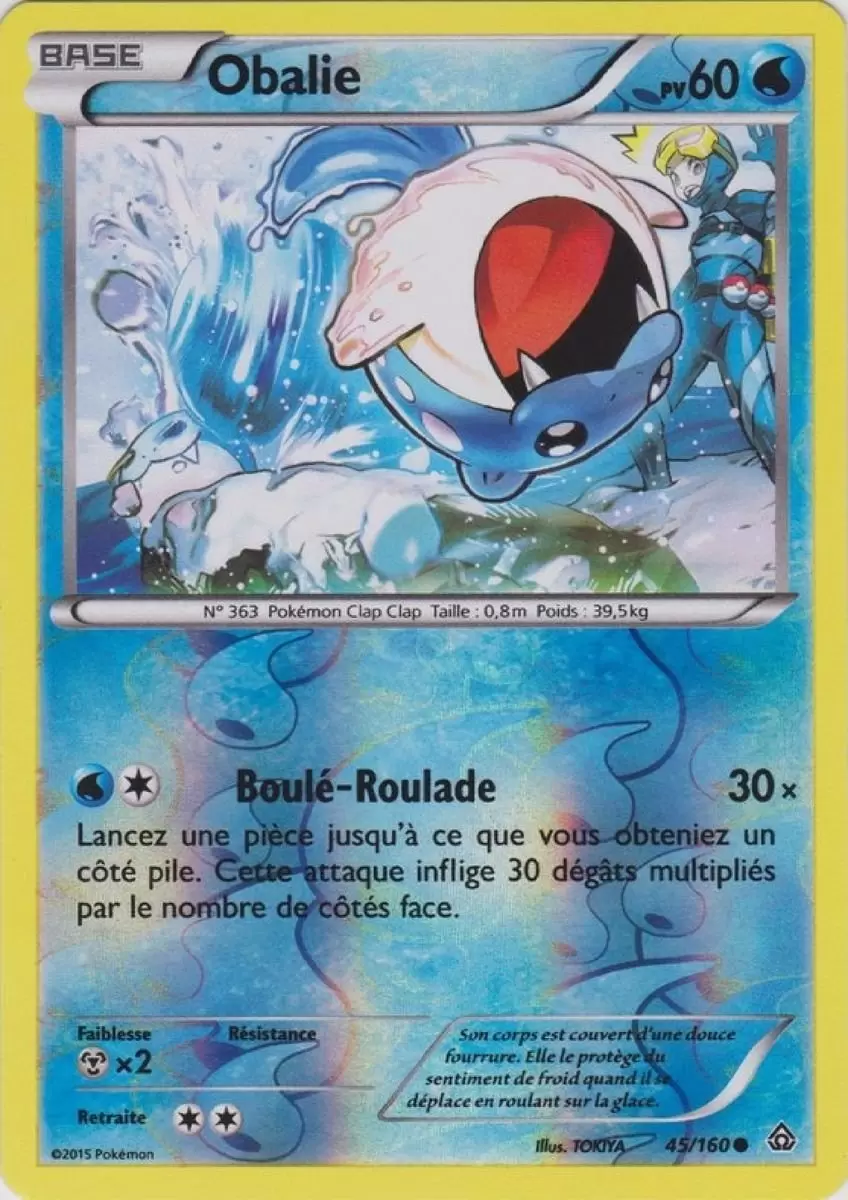Pokémon XY Primo Choc - Obalie Reverse