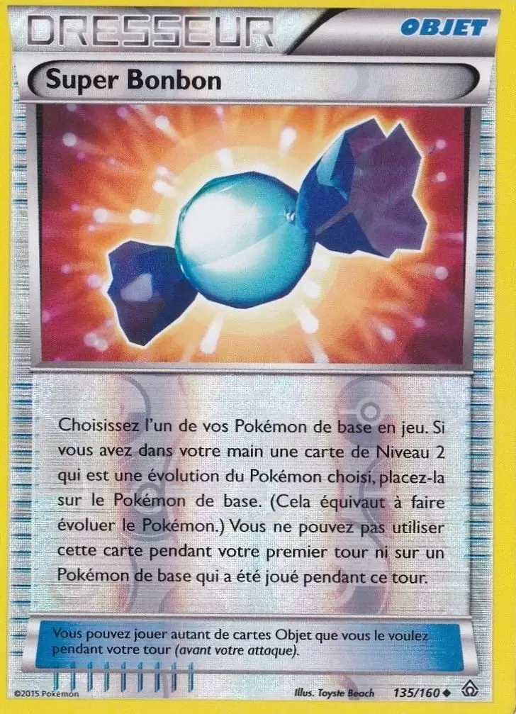 Pokémon XY Primo Choc - Super Bonbon Reverse