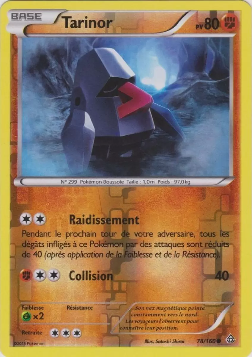Pokémon XY Primo Choc - Tarinor Reverse