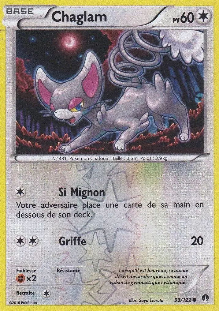 Pokémon XY Rupture Turbo - Chaglam Reverse