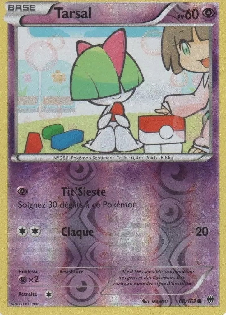 Pokémon XY Impulsion Turbo - Tarsal Reverse