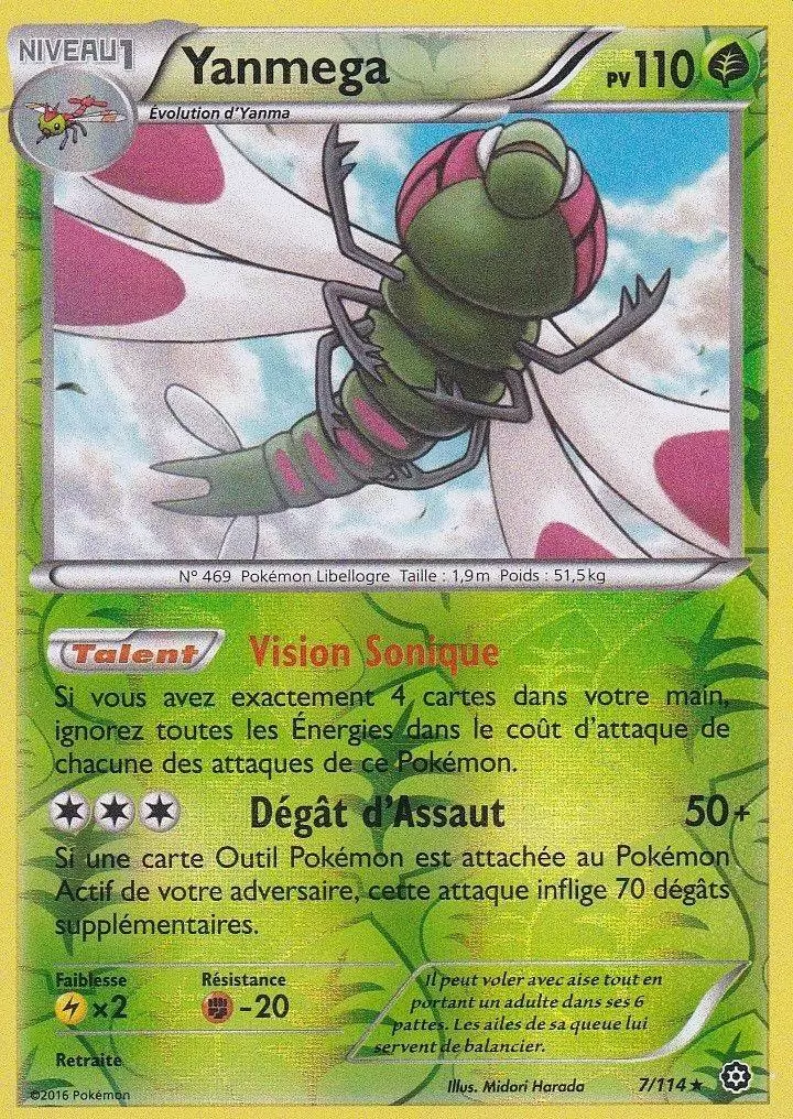 Pokémon XY Offensive Vapeur - Yanmega Reverse