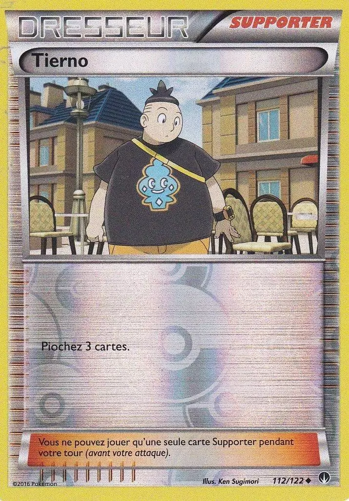 Pokémon XY Rupture Turbo - Tierno Reverse