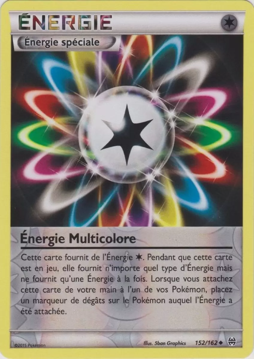 Pokémon XY Impulsion Turbo - Énergie Multicolore Reverse