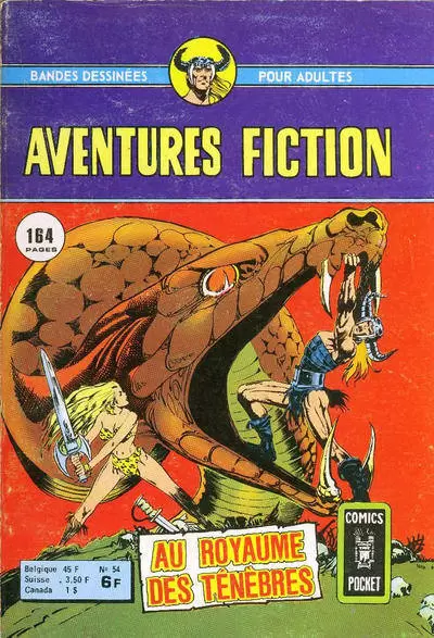 Aventures Fiction - 2ème série (Comics Pocket) - Au royaume des ténèbres