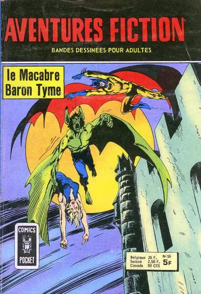 Aventures Fiction - 2ème série (Comics Pocket) - Le macabre Baron Tyme