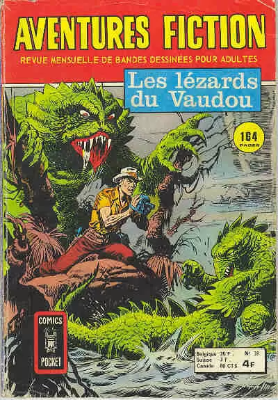 Aventures Fiction - 2ème série (Comics Pocket) - Les lézards du Vaudou