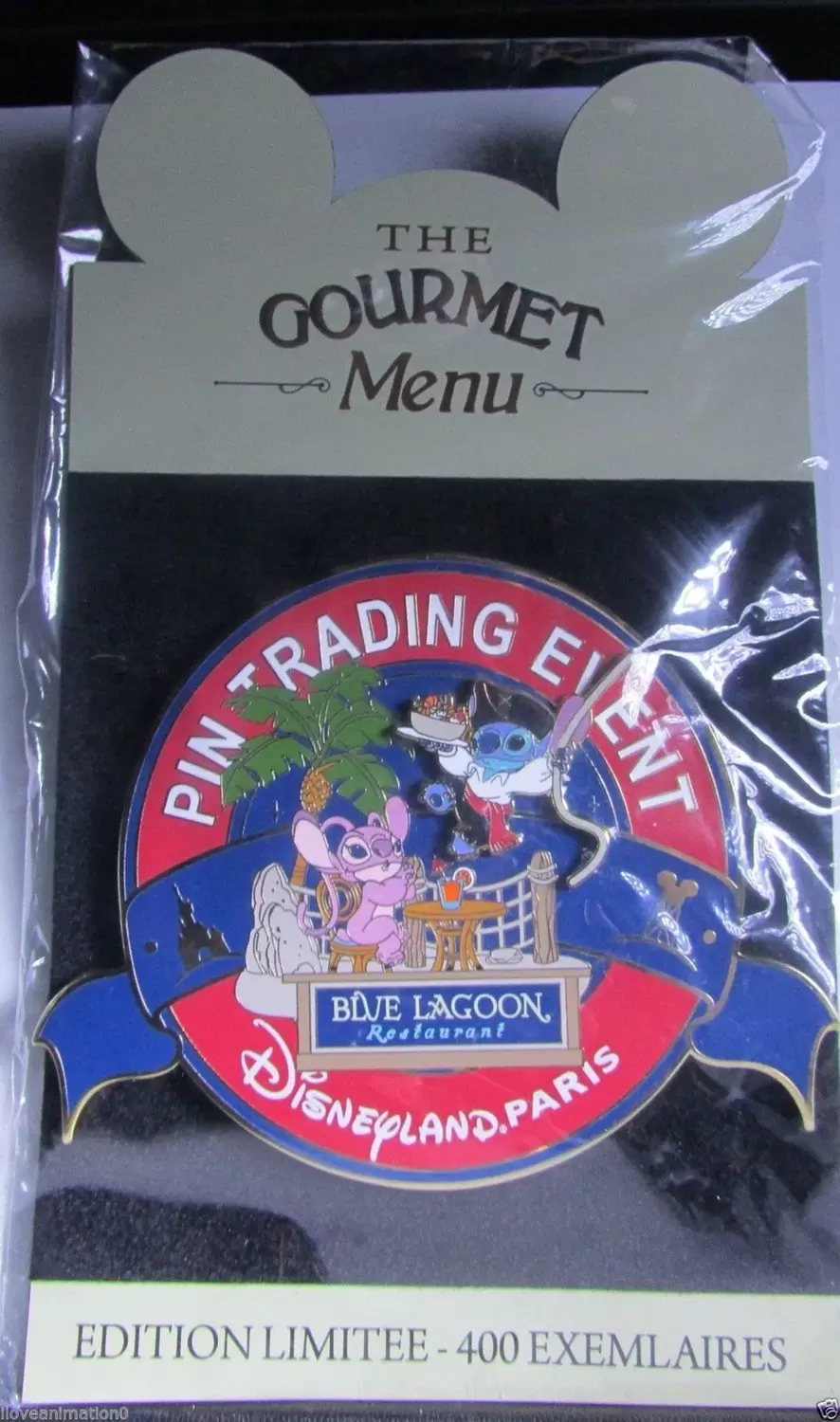 Disney - Pin Trading Event - Jumbo Stitch & Angel
