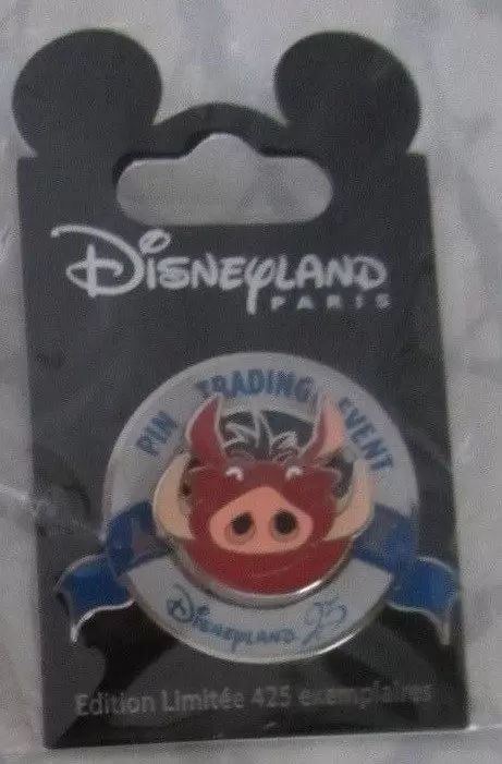 Disney - Pin Trading Event - Pumba  25th Anniversary