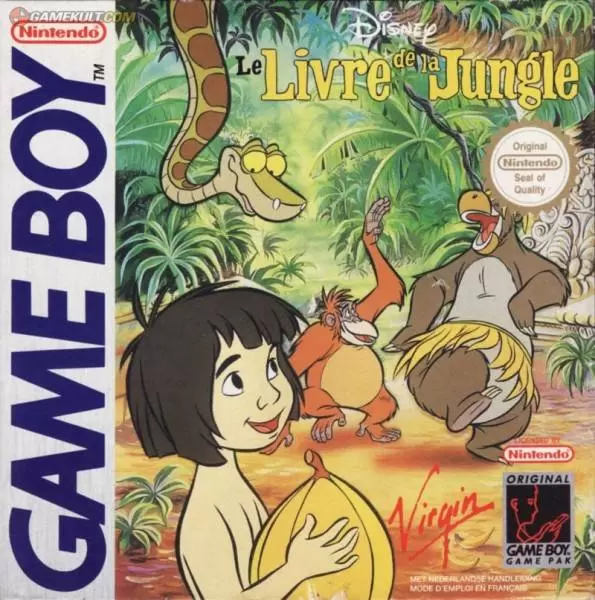 Jeux Game Boy - Le Livre de la Jungle