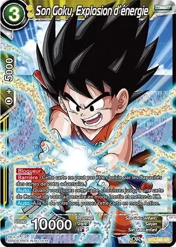 Cross Worlds [BT3] - Son Goku, Explosion d\'énergie