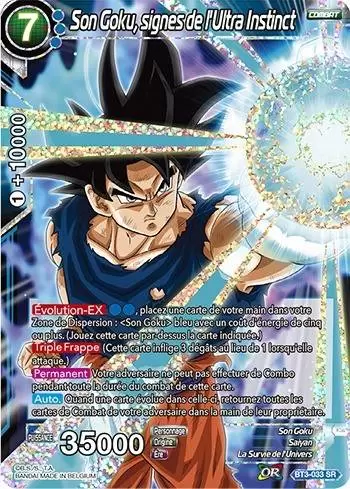 Cross Worlds [BT3] - Son Goku, signes de l\'Ultra Instinct