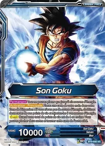 Cross Worlds [BT3] - Son Goku // Son Goku Super Saiyan 3, évolution croissante