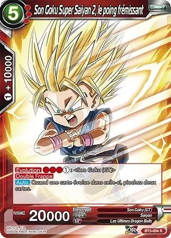 Cross Worlds [BT3] - Son Goku Super Saiyan 2, le poing frémissant