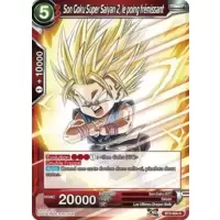 Son Goku Super Saiyan 2, le poing frémissant