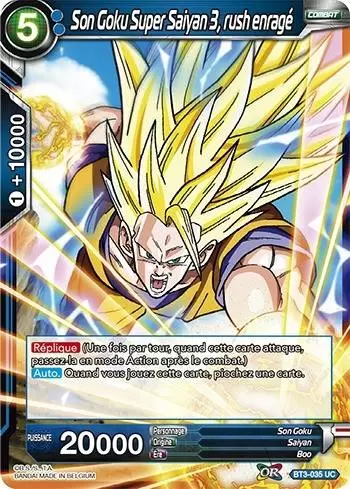 Cross Worlds [BT3] - Son Goku Super Saiyan 3, rush enragé