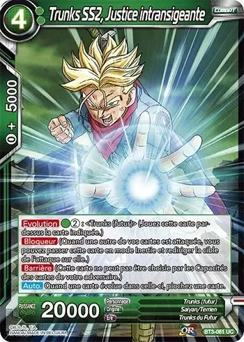 Cross Worlds [BT3] - Trunks SS2, Justice intransigeante