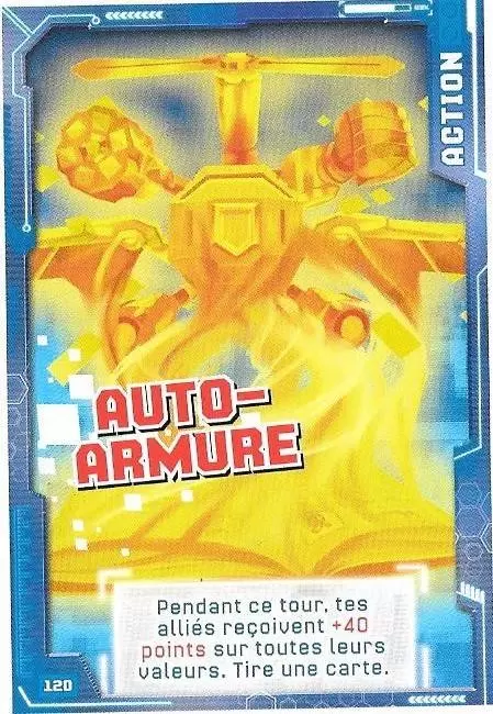 Cartes LEGO Nexo Knights - AUTO - ARMURE (Action)