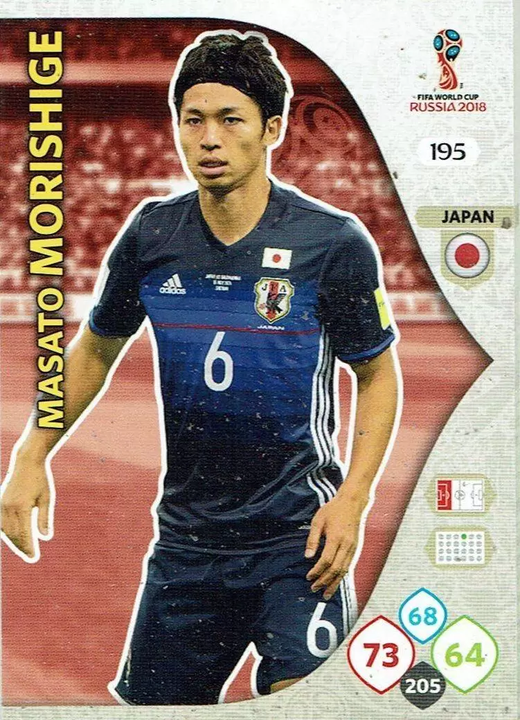 Russia 2018 : FIFA World Cup Adrenalyn XL - Masato Morishige - Japan