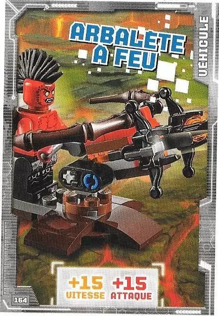 Cartes LEGO Nexo Knights - ARBALETE A FEU (Véhicule)