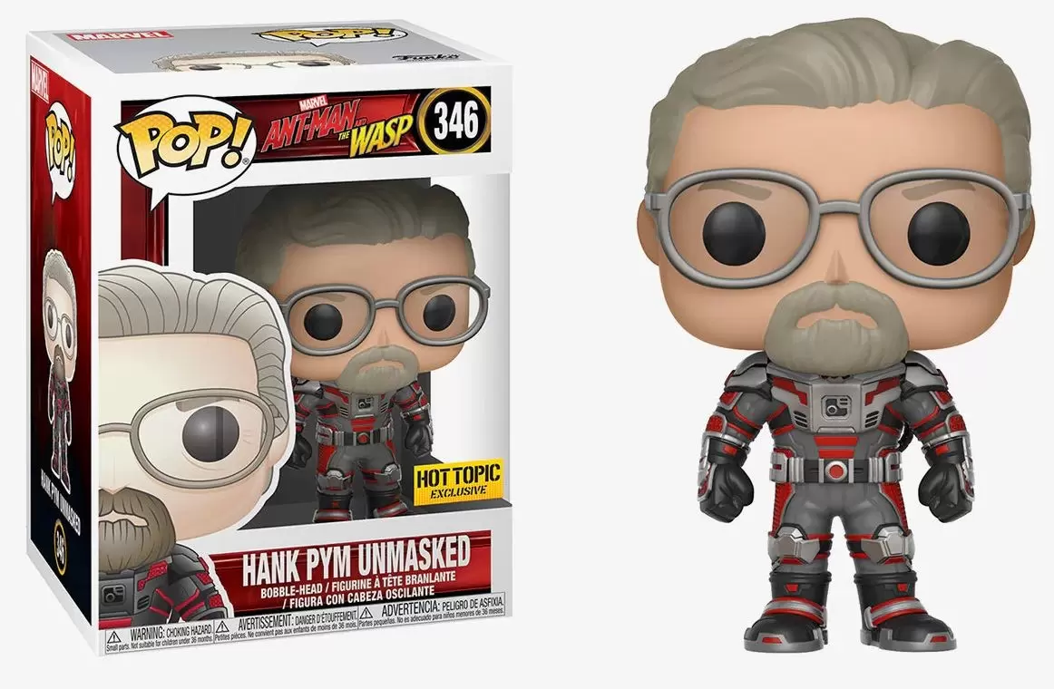 POP! MARVEL - Ant-Man and the Wasp - Hank Pym Unmasked