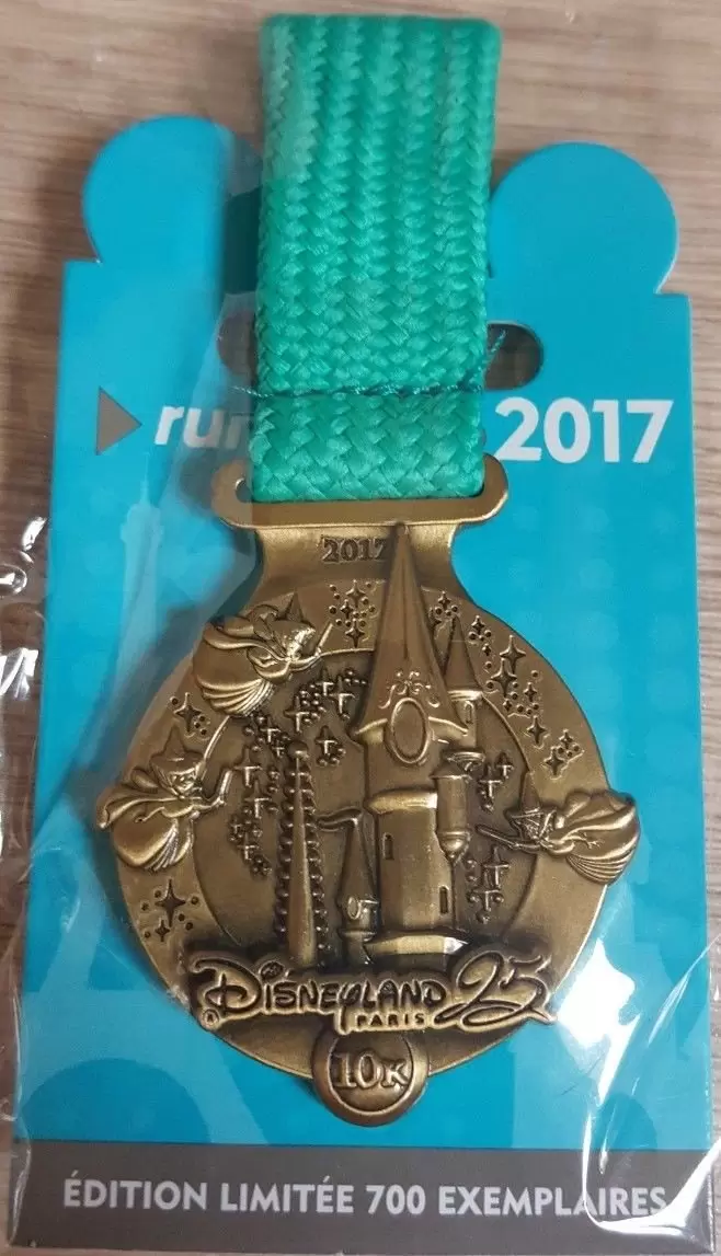 Run Disney - Run Disney 2017 Medal 10Km