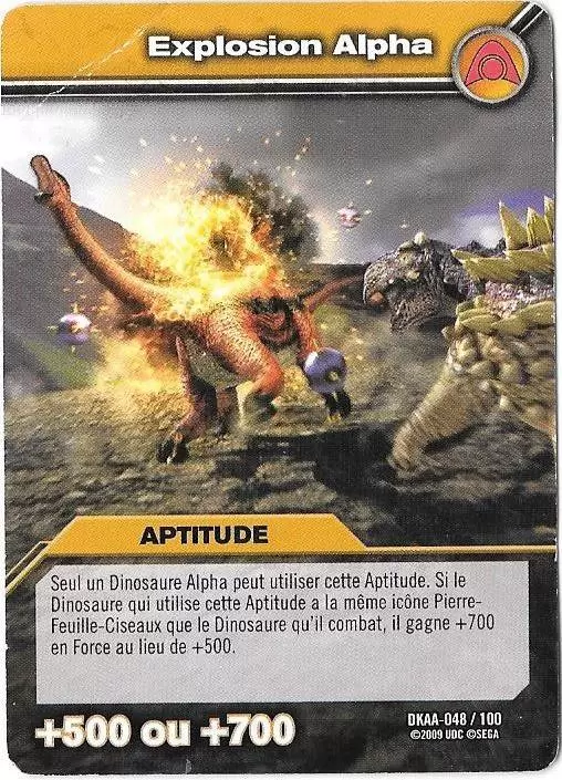 L\'attaque des Dinosaures Alpha - Explosion Alpha