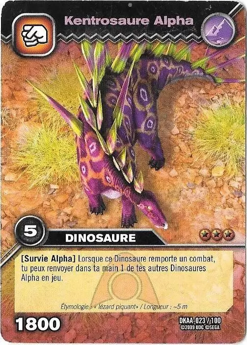 L\'attaque des Dinosaures Alpha - Kentrosaure Alpha