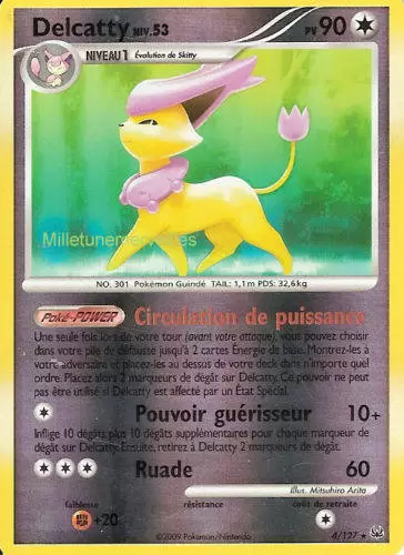 Pokémon Série Platine - Delcatty Reverse