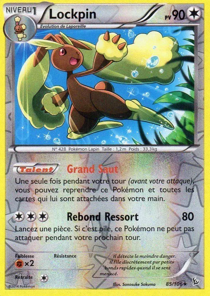 Pokémon XY Etincelles - Lockpin Reverse