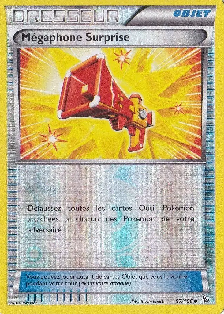 Pokémon XY Etincelles - Mégaphone Surprise Reverse