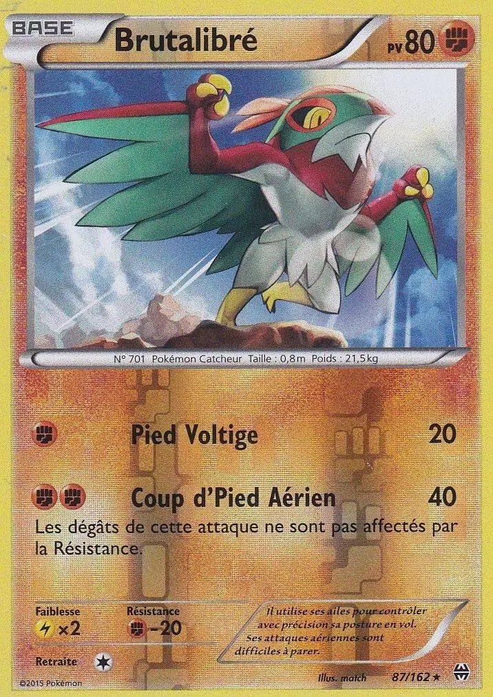 Pokémon XY Impulsion Turbo - Brutalibré Reverse