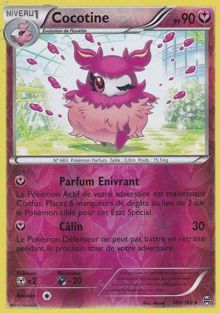 Pokémon XY Impulsion Turbo - Cocotine Reverse